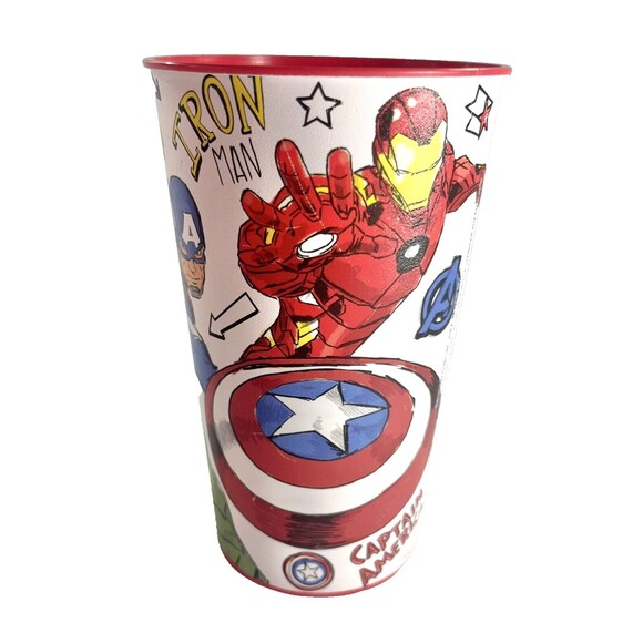 Marvel Spider-Man and The Avengers 2 Piece 12 oz Cup Set of 2 - Picture 8 of 12